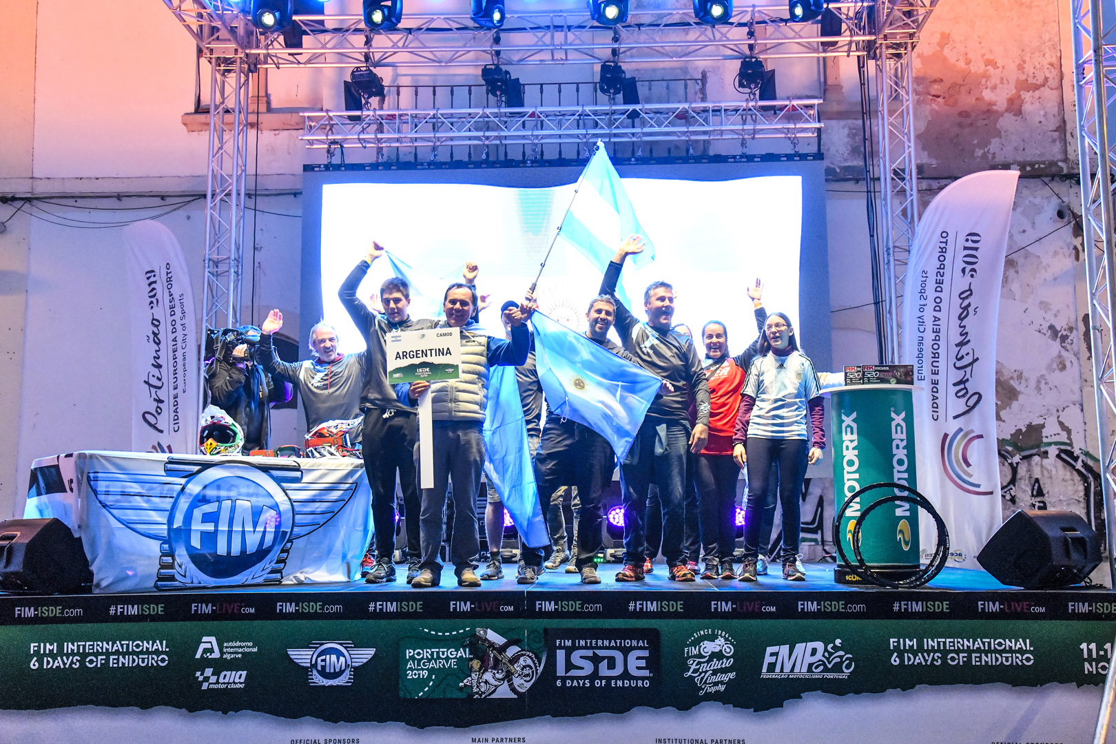 Opening Ceremony – ARGENTINA FIM ISDE 2019 Portimão