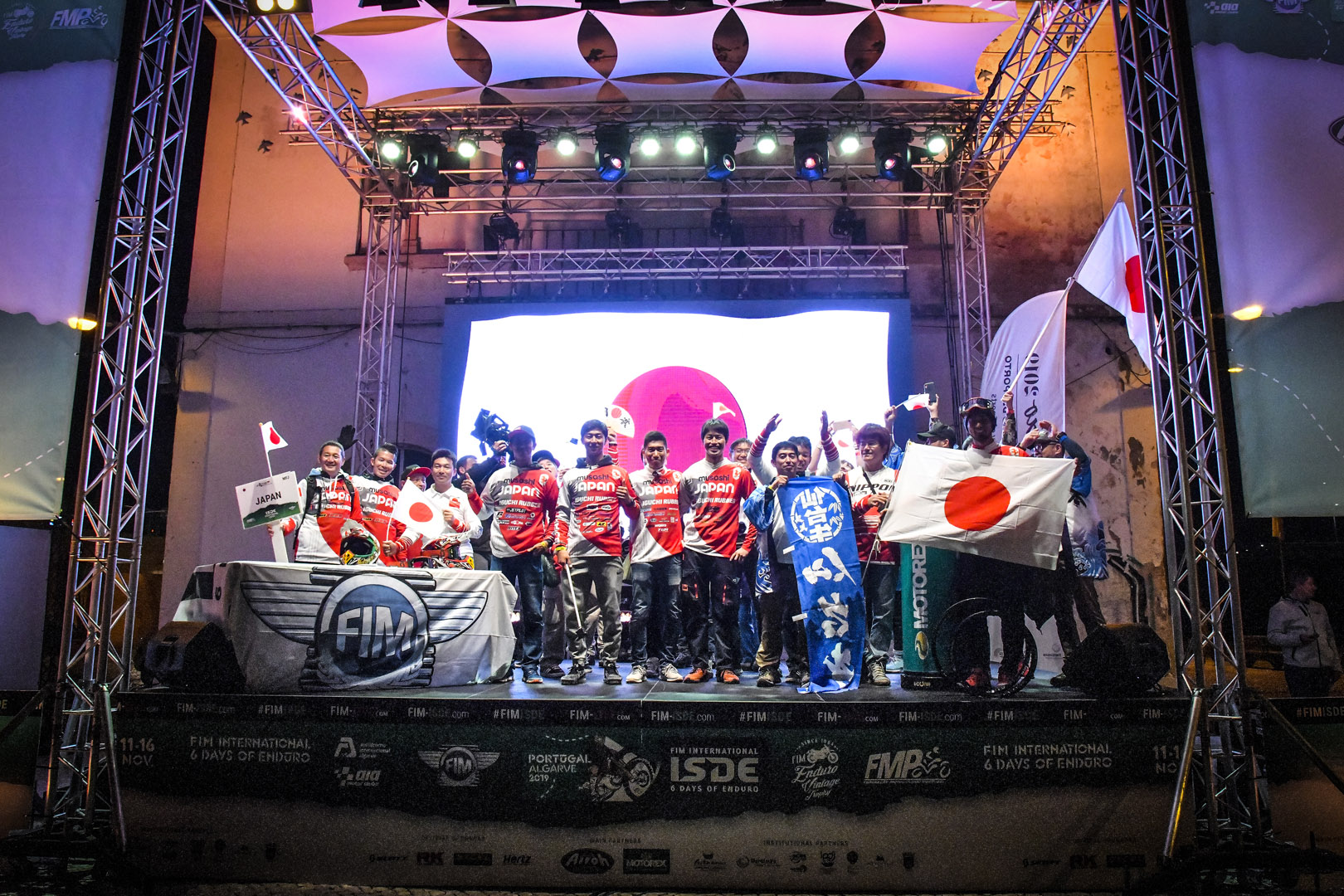 Opening Ceremony – JAPAN FIM ISDE 2019 Portimão