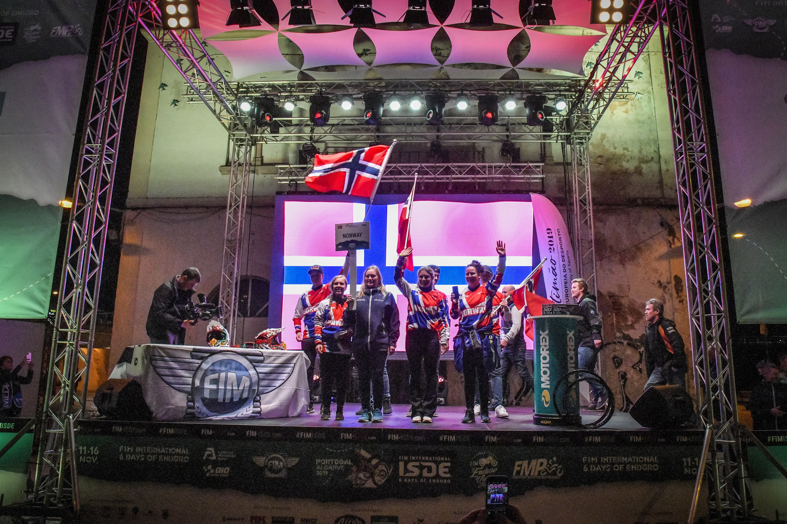 Opening Ceremony – NORWAY FIM ISDE 2019 Portimão