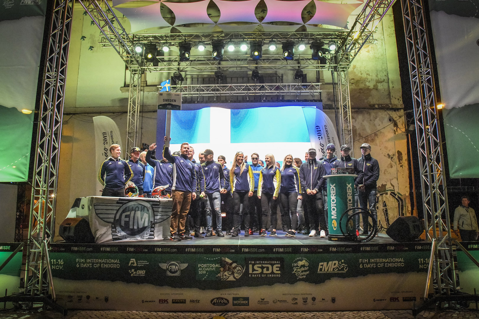 Opening Ceremony – SWEDEN FIM ISDE 2019 Portimão